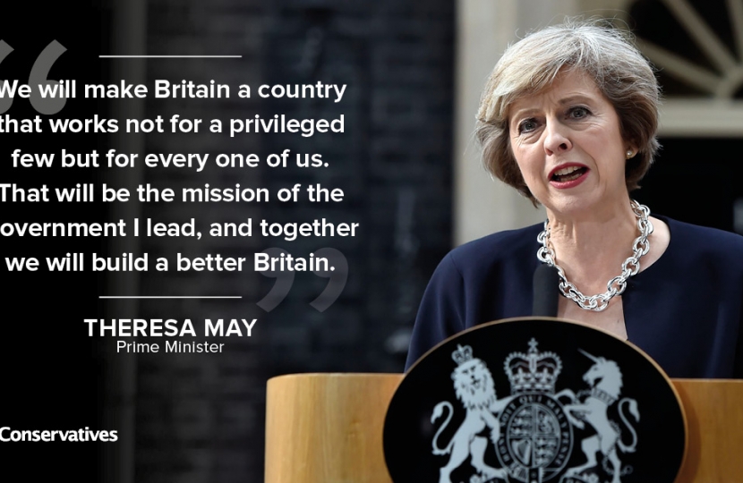 We will make Britain a country that works not for a privileged few but for every one of us